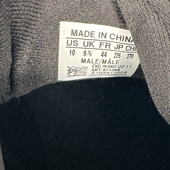 Adidas GolfLite White and Black Men's Golf Shoes Size 10 - Picture 11 of 12